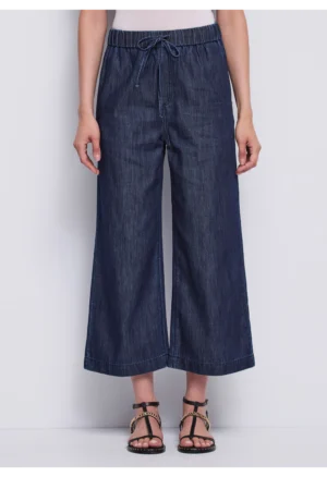 GAUDI - Γυναικείο τζιν παντελόνι με κορδόνι