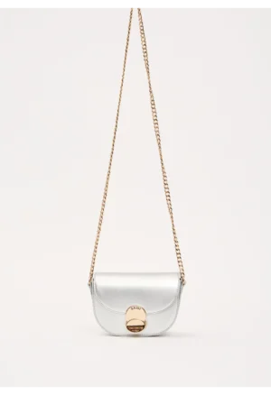 GAUDI - SMALL CROSSBODY BAG EVELYN SILVER