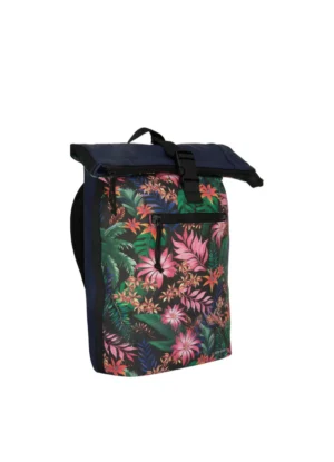 New Rebels -  New rebels Mart - New York Flowerpower Rolltop Backpack 16L