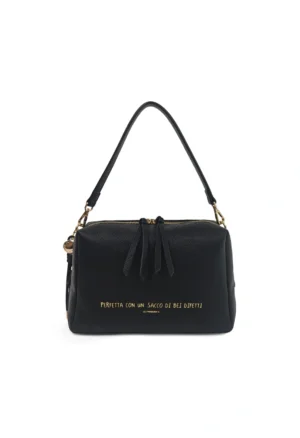 LE PANDORINE - Berlin shoulder bag black color